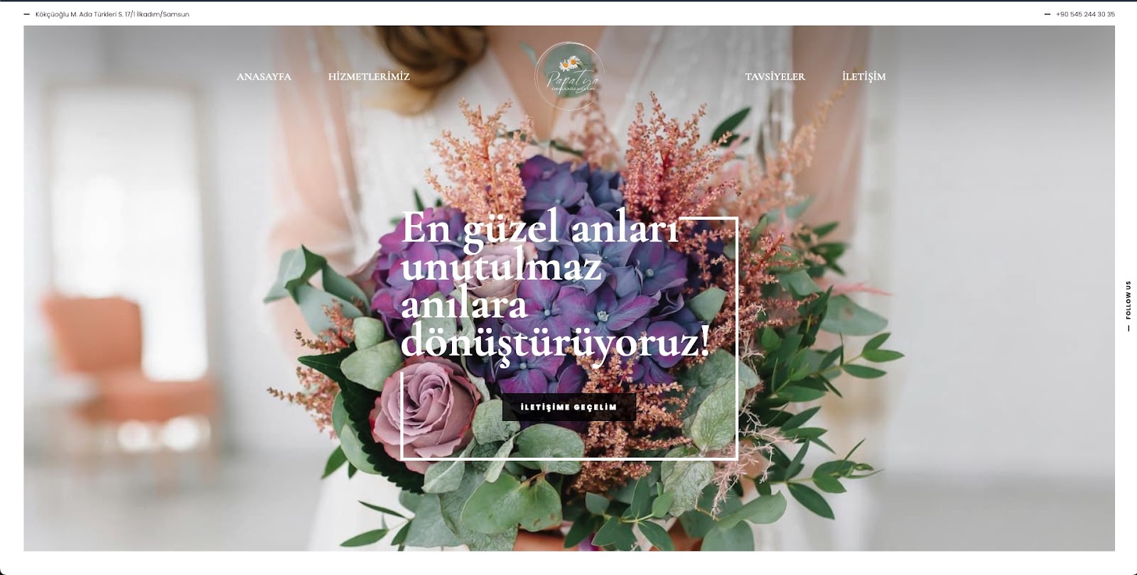 Papatya Organizasyon | Samsun kır düğünü mekanı — İlkadım
